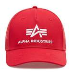 Cap von alpha industries, in der Farbe Rot, aus Baumwolle, andere Perspektive, Vorschaubild