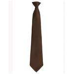 Krawatte von Premier Workwear, in der Farbe Braun, andere Perspektive, Vorschaubild
