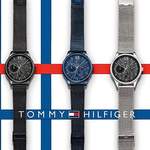 Herren-Armbanduhr von Tommy Hilfiger, in der Farbe Schwarz, aus Edelstahl, andere Perspektive, Vorschaubild