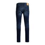 Slim Fit Jeans von Jack & Jones, in der Farbe Blau, aus Polyester, andere Perspektive, Vorschaubild