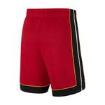 Basketballshorts von Nike, in der Farbe Rot, aus Polyester, andere Perspektive, Vorschaubild