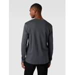 Langarm Shirt von Christian Berg Men, in der Farbe Grau, aus Baumwolle, andere Perspektive, Vorschaubild