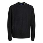 V-Pullover von jack & jones, in der Farbe Schwarz, aus Wolle, Vorschaubild