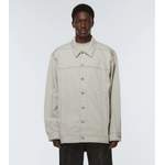 Jeansjacke von DRKSHDW by Rick Owens, in der Farbe Weiss, andere Perspektive, Vorschaubild