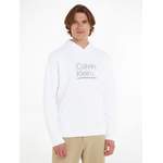 Sweatshirt von Calvin Klein, in der Farbe Weiss, aus Baumwolle, Vorschaubild