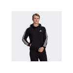 Fleecepullover von adidas Sportswear, in der Farbe Schwarz, aus Stoff, andere Perspektive, Vorschaubild