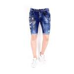 Jeans Shorts von Local Fanatic, in der Farbe Blau, aus Baumwolle, andere Perspektive, Vorschaubild