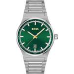 Herren-Armbanduhr von Boss, in der Farbe Grün, aus Edelstahl, Vorschaubild
