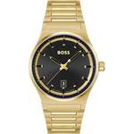 Herren-Armbanduhr von Boss, in der Farbe Gold, aus Edelstahl, Vorschaubild