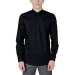 Langarm Shirt von Antony morato, in der Farbe Schwarz, aus Baumwolle, andere Perspektive, Vorschaubild