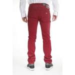 Herren-Jeans, in der Farbe Rot, andere Perspektive, Vorschaubild