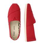 Slipper von TOMS, in der Farbe Rot, aus Kunststoff, andere Perspektive, Vorschaubild