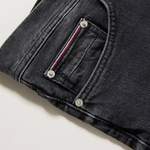 Slim Fit Jeans von Tommy Hilfiger, in der Farbe Schwarz, andere Perspektive, Vorschaubild