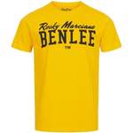 T-Shirt von Benlee Rocky Marciano, in der Farbe Gelb, andere Perspektive, Vorschaubild