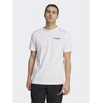 T-Shirt von Adidas, in der Farbe Weiss, aus Baumwolle, andere Perspektive, Vorschaubild