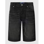 Jeans Shorts von Tom Tailor, in der Farbe Schwarz, aus Polyester, Vorschaubild
