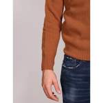 Herren-Pullover von Altea, in der Farbe Braun, aus Cashmere, andere Perspektive, Vorschaubild