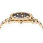 Schweizer Uhr von Versace, in der Farbe Gold, aus Glas, andere Perspektive, Vorschaubild