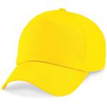 Baseball Cap von Beechfield, in der Farbe Gelb, andere Perspektive, Vorschaubild