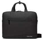 Laptoptasche von Calvin Klein, in der Farbe Schwarz, aus Kunstleder, Vorschaubild