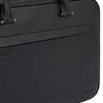 Laptoptasche von Tommy Hilfiger, in der Farbe Schwarz, aus Polyurethan, andere Perspektive, Vorschaubild