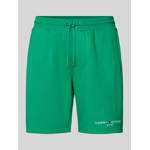 Shorts von Tommy Hilfiger, in der Farbe Grün, aus Polyester, Vorschaubild