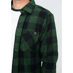 Herrenhemd von Ironnail, in der Farbe Grün, aus Baumwolle, andere Perspektive, Vorschaubild