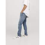 Slim Fit Jeans von jack & jones, in der Farbe Blau, aus Baumwolle, andere Perspektive, Vorschaubild
