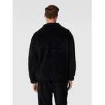 Sweatshirt von EA7 Emporio Armani, in der Farbe Schwarz, aus Polyester, andere Perspektive, Vorschaubild