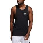 Tanktop von Adidas, in der Farbe Schwarz, aus Polyester, andere Perspektive, Vorschaubild