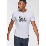 T-Shirt von Ocean Sportswear, in der Farbe Weiss, aus Jersey, Vorschaubild