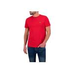 T-Shirt von Lacoste, in der Farbe Rot, aus Jersey, andere Perspektive, Vorschaubild