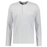 Langarm Shirt von mey, in der Farbe Grau, aus Baumwolle, Vorschaubild