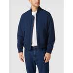 Bomberjacke von Tommy Hilfiger Tailored, in der Farbe Blau, aus Polyurethan, andere Perspektive, Vorschaubild