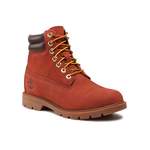 Schnürstiefeletten von Timberland, in der Farbe Orange, andere Perspektive, Vorschaubild