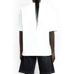 T-Shirt von Acne Studios, in der Farbe Weiss, aus Baumwolle, andere Perspektive, Vorschaubild