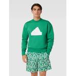 Sweatshirt von ADIDAS SPORTSWEAR, in der Farbe Grün, aus Polyester, andere Perspektive, Vorschaubild