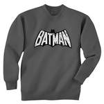 Sweatshirt von Batman, in der Farbe Grau, andere Perspektive, Vorschaubild