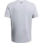 Funktionsshirt von Under Armour, in der Farbe Silber, aus Polyester, andere Perspektive, Vorschaubild