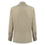 Herrenshirt von Corneliani, in der Farbe Beige, aus Seide, andere Perspektive, Vorschaubild