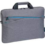 Laptoptasche von Pedea, in der Farbe Grau, aus Polyester, andere Perspektive, Vorschaubild