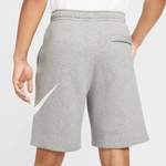 Shorts von Nike, in der Farbe Grau, aus Polyester, andere Perspektive, Vorschaubild