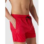 Badehose von HUGO CLASSIFICATION, in der Farbe Rot, aus Polyester, andere Perspektive, Vorschaubild