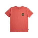 T-Shirt von Quiksilver, in der Farbe Rot, aus Baumwolle, andere Perspektive, Vorschaubild