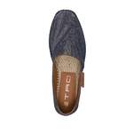 Slipper von ETRO, in der Farbe Blau, aus Denim, andere Perspektive, Vorschaubild