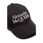 Baseball Cap von alexander mcqueen, in der Farbe Schwarz, andere Perspektive, Vorschaubild