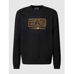 Sweatshirt von EA7 Emporio Armani, in der Farbe Schwarz, aus Polyester, Vorschaubild
