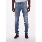 Slim Fit Jeans von 7 for all Mankind, in der Farbe Blau, aus Denim, andere Perspektive, Vorschaubild