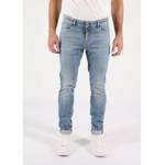 Slim Fit Jeans von Miracle of Denim, aus Baumwolle, andere Perspektive, Vorschaubild