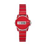 Herren-Armbanduhr von Diesel, in der Farbe Rot, aus Edelstahl, Vorschaubild